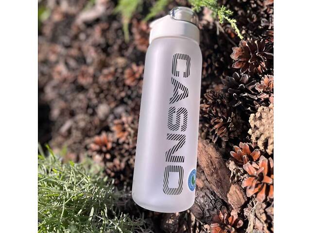 Пляшка для води CASNO 1000 мл KXN-1247 Біла - Фото 10