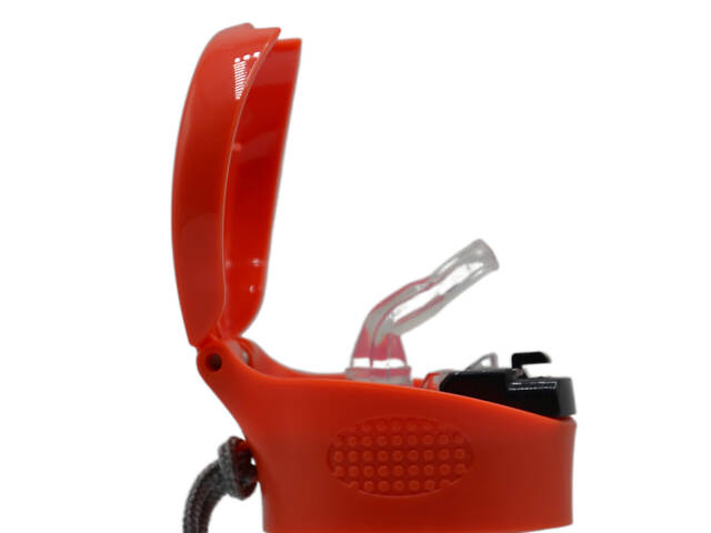 Пляшка для води CASNO 400 мл KXN-1195 Червона (краб) з соломинкою - Фото 10