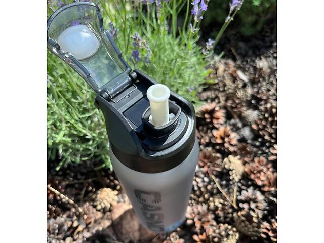 Пляшка для води CASNO 800 мл KXN-1246 Чорна - Фото 6