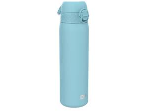 Пляшка для води металів ION8 600 мл. Stainless Steel , Alaskan Blue