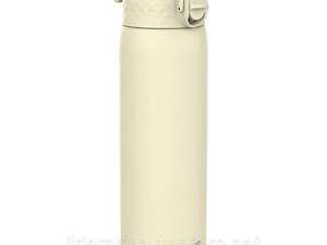 Пляшка для води металів ION8 600 мл. Stainless Steel , Creamy White