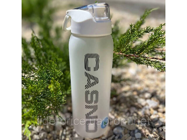 Бутылка для воды CASNO 1000 мл KXN-1247 Белая, Оригинал! - Фото 2