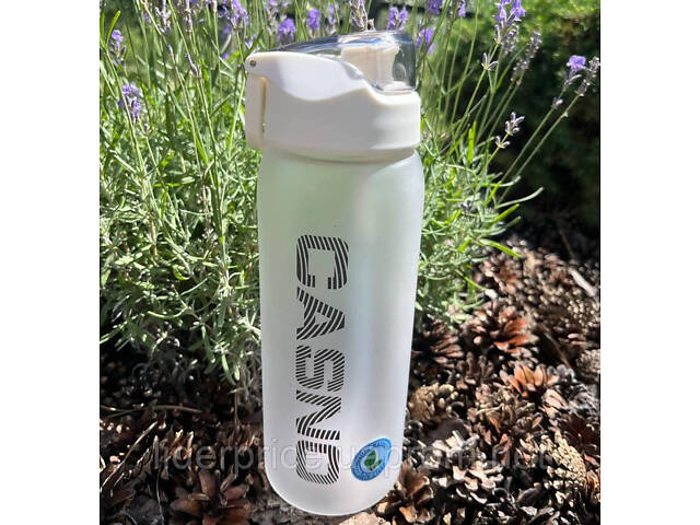 Бутылка для воды CASNO 1000 мл KXN-1247 Белая, Оригинал! - Фото 5