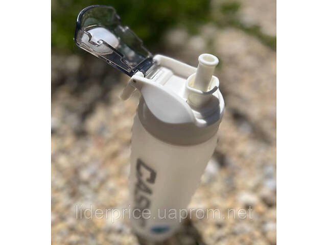 Бутылка для воды CASNO 1000 мл KXN-1247 Белая, Оригинал! - Фото 9