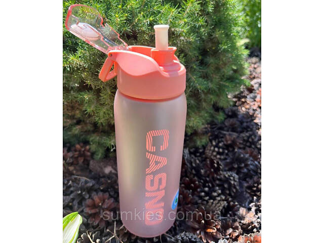 Пляшка для води CASNO 800 мл KXN-1246 Рожева - Фото 8