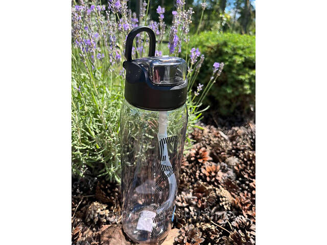 Бутылка для воды CASNO 800 мл KXN-1257 Черная, Оригинал! - Фото 4