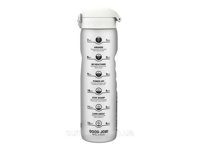 Пляшка для води ION8 1000 мл. (ЕКО пляшка) BPA Free, Times To Drink, BPA Free, Ice - Фото 1