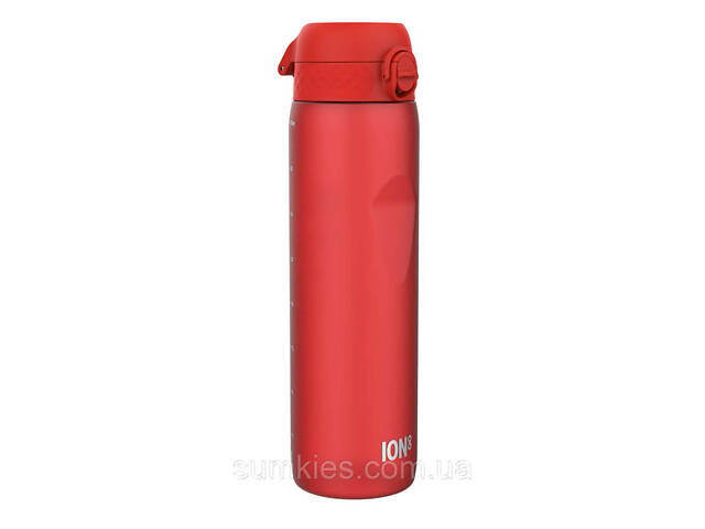Пляшка для води ION8 1000 мл. (ЕКО пляшка) BPA Free, Red - Фото 1