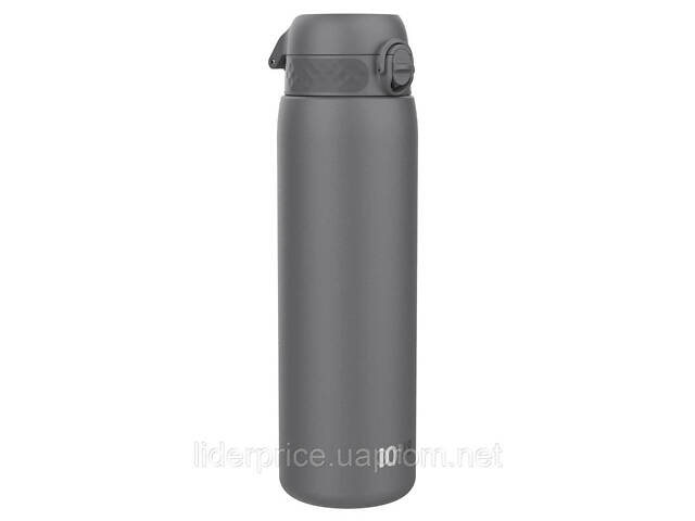 Бутылка для воды металлическая ION8 1200 мл. Stainless Steel, Grey, Оригинал! - Фото 1