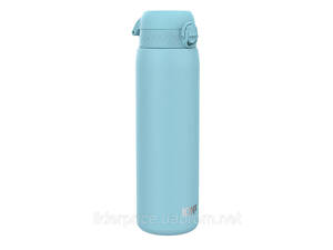 Бутылка для воды металлическая ION8 1200 мл. Stainless Steel, Alaskan Blue, Оригинал!