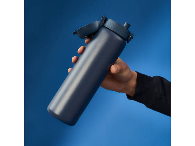 Пляшка для води металева вакуумна ION8 920 мл. Vacuum Insulated, Ash Navy - Фото 2