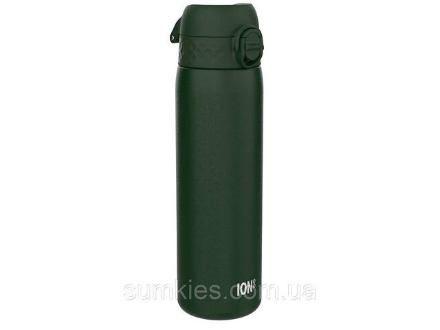 Пляшка для води металева вакуумна ION8 500 мл. Vacuum Insulated, Dark Green - Фото 1