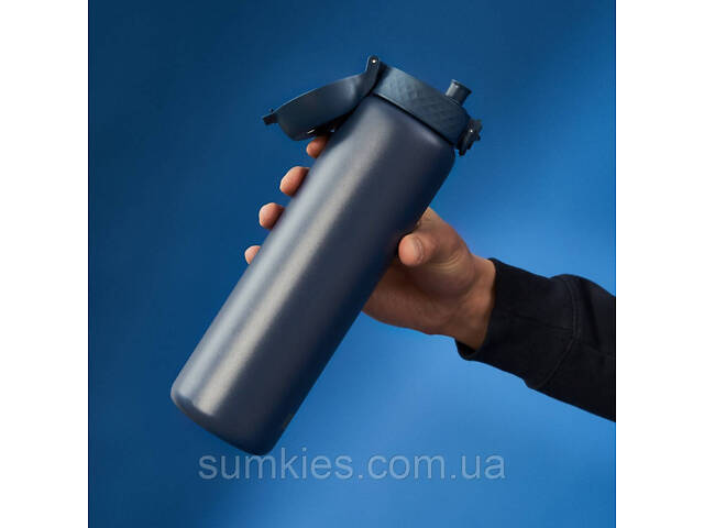 Пляшка для води металева вакуумна ION8 920 мл. Vacuum Insulated, Ash Navy - Фото 2