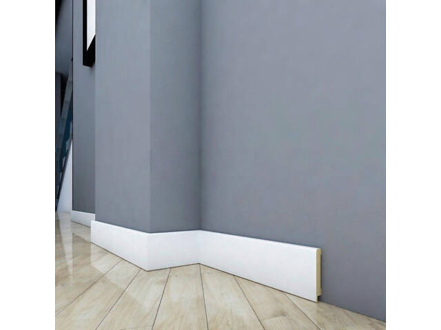 Плінтус МДФ #1260 розміри 2800x59x12. Плінтус підлоговий з МДФ - Фото 2