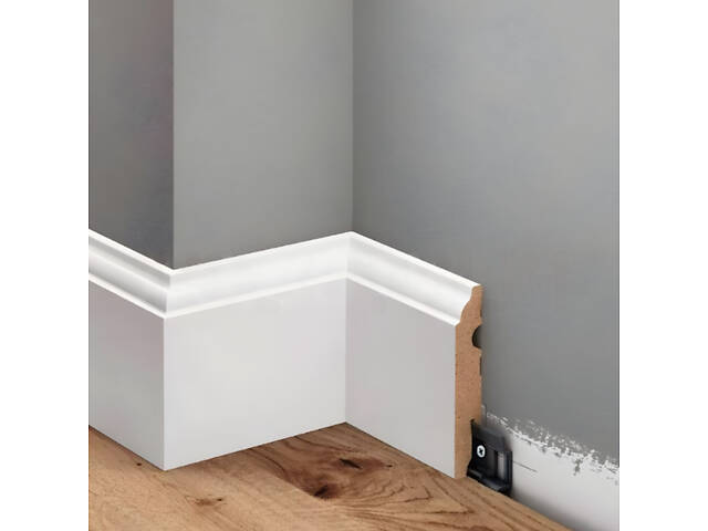 Плінтус МДФ LP-09016D01 Cezar 90х16мм. Польща. Плінтус підлоговий з МДФ - Фото 1