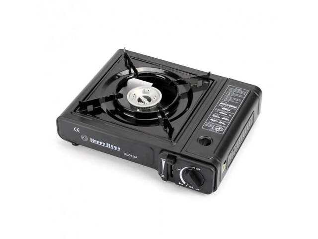 Плита газова портативна в кейсі з адаптером. - Фото 2