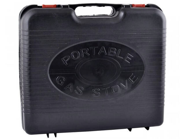 Плита газова портативна в кейсі з адаптером. - Фото 3