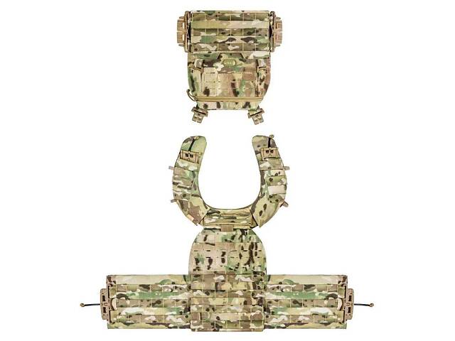 Плитоноска М7 PRO GEN Камербанд 15x30 + 7 підсумків (Multicam USA) - Фото 2