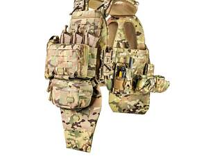 Плитоноска М7 PRO GEN під балістику Pro XL + 11 підсумків Мультикам