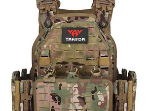 Плитоноска з подвійним скидом Yakeda Мультикам