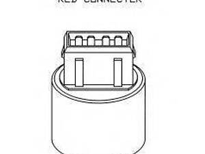 Пневматичний вимикач кондиціонера NRF 38936 на CITROËN XM (Y3)