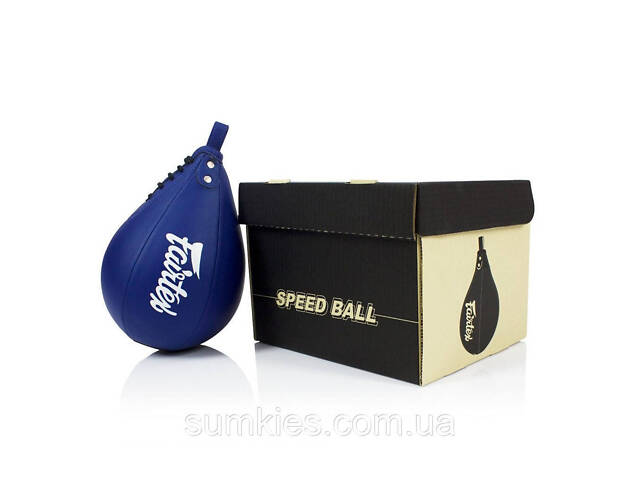 Пневмогруша боксерська Fairtex SB1 Blue + кріплення - Фото 6