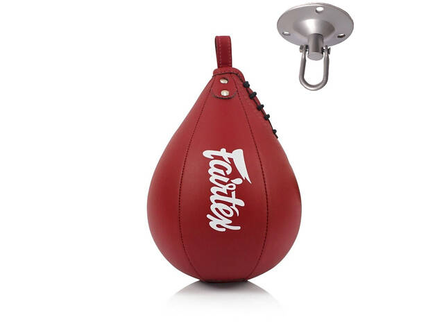 Пневмогруша боксерська Fairtex SB1 Red + кріплення - Фото 1