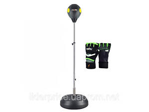 Пневмогруша, спидбол с перчатками MAXXMMA RAB02-A, оригінал!