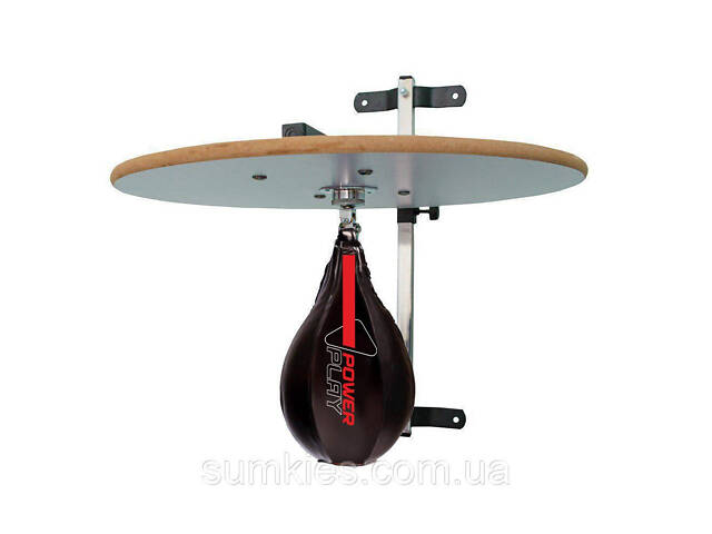 Пневмогруша боксерська PowerPlay 3061 Ultra Series червона D26см. - Фото 2