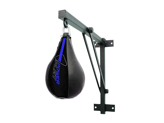 Пневмогруша боксерська PowerPlay 3061 Ultra Series темно синя D26см. - Фото 2