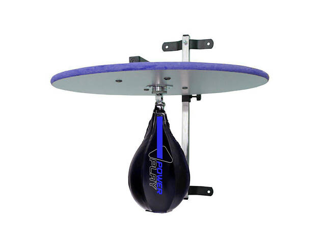 Пневмогруша боксерська PowerPlay 3061 Ultra Series темно синя D26см. - Фото 3