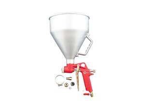 Пневмопістолет для нанесення цементу Intertool — металевий бак 6 л d=4, 6, 8 мм