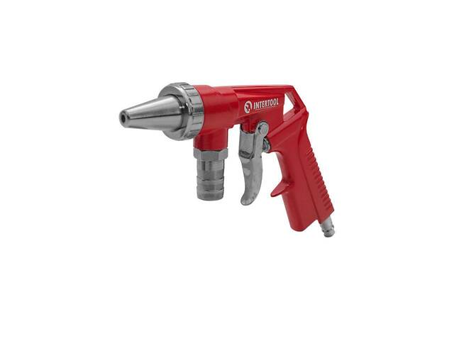 Пневмопістолет піскоструминний Intertool — зі шлангом 1000 мм х 3/4' - Фото 5