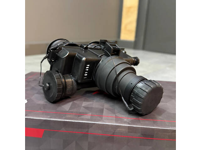 ПНБ, Бінокуляр нічного бачення AGM PVS-7 NL1, Gen 3, зелений фосфор, кріплення на шолом, футляр - Фото 2