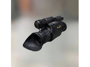 ПНВ, Монокуляр ночного видения AGM WOLF-14 NL1 HR, зеленый люминофор, крепление на шлем, футляр