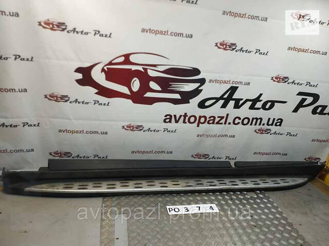 PO0374 A1666980125 накладка порога L в сборе Mercedes GLE W166 11-0