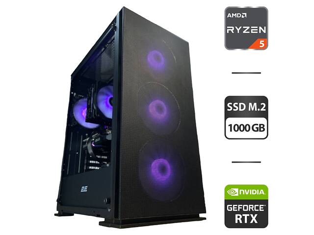 Збірка під замовлення: новий ігровий ПК 2E Gaming Virtus Neo G3301N Tower/ Ryzen 5 3600/ 16GB RAM/ 1000GB SSD/ GeForce RTX 3060 12GB - Фото 1