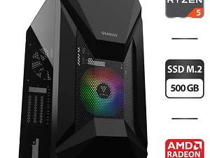 Збірка під замовлення: новий ігровий ПК Gamdias Athena E1 Elite Black Tower/ Ryzen 5 3600/ 16GB RAM/ 500GB SSD/ Radeon RX 590 8GB