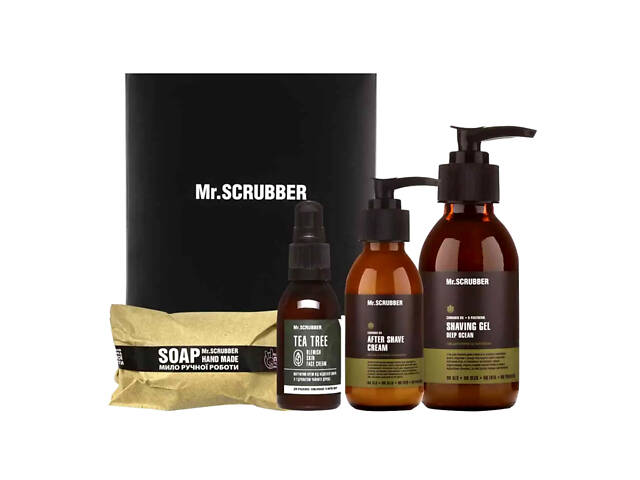 Подарочный косметический набор для мужчин Mr Scrubber Love Man Box