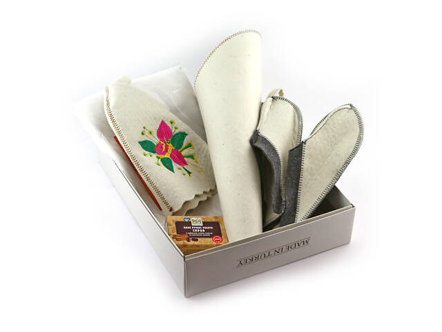 Подарочный набор для сауны Sauna Pro №1 Цветок (N-104) - Фото 1