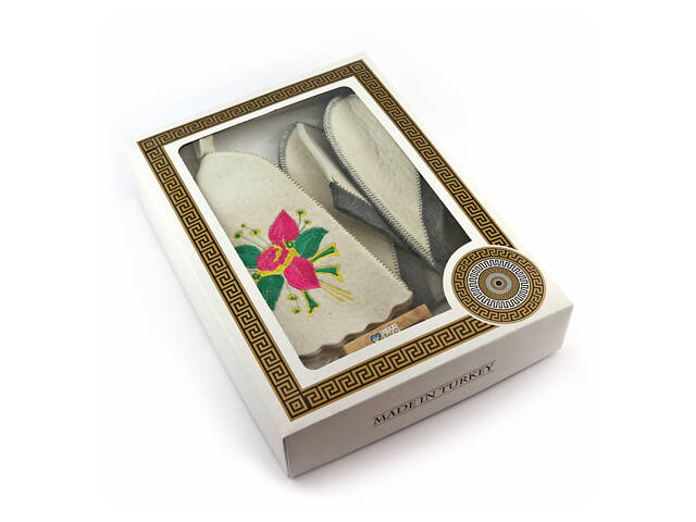 Подарочный набор для сауны Sauna Pro №1 Цветок (N-104) - Фото 2