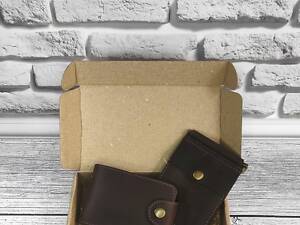 Подарунковий набір DNK Leather №16 18,0*10,0*3,5 см Коричневий