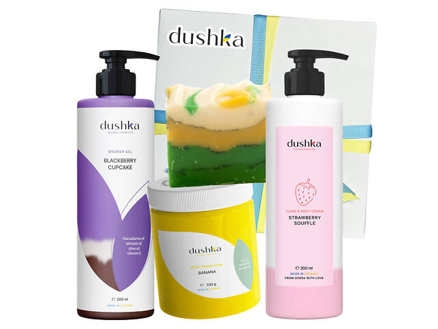 Подарочный набор Dushka Fruit mix 5 шт
