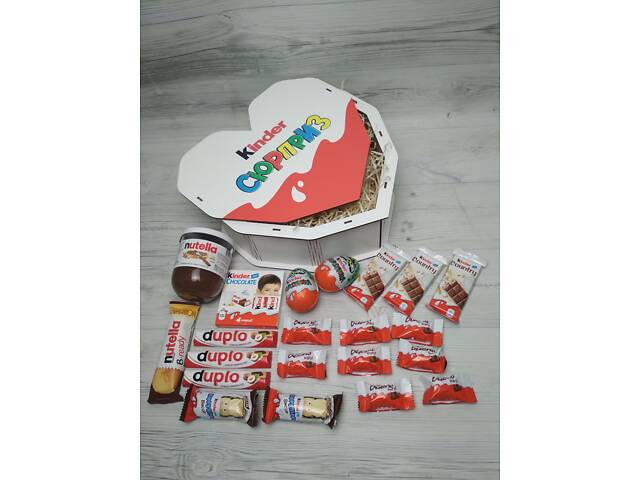 Подарочный набор Кукумбер Бокс сердце Kinder 8-0426 - Фото 4