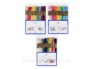 Подарочный набор мулине для вышивки крестиком DMC Must Haves Floral Vitamins (72х4 м) нитки для вышивки мик