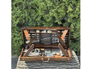 Подарунковий набір Mzavod Майстер Гриль кейс-столик темний