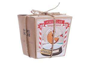 Подарочный набор печенья с предсказанием «С Новым годом» OK-1235 49 г 7 шт