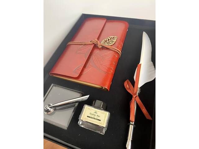 Подарочный набор перьевая ручка с чернильницей RESTEQ — элегантный набор для письма и каллиграфии - Фото 7