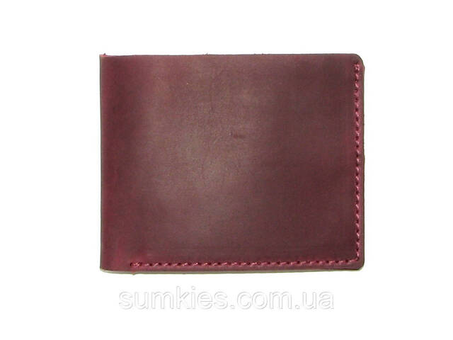 Подарунковий набір DNK Leather №2 (портмоне + обкладинка на права, ID паспорт) бордовий - Фото 6