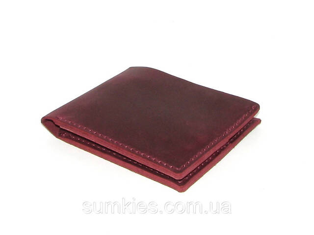 Подарунковий набір DNK Leather №2 (портмоне + обкладинка на права, ID паспорт) бордовий - Фото 8